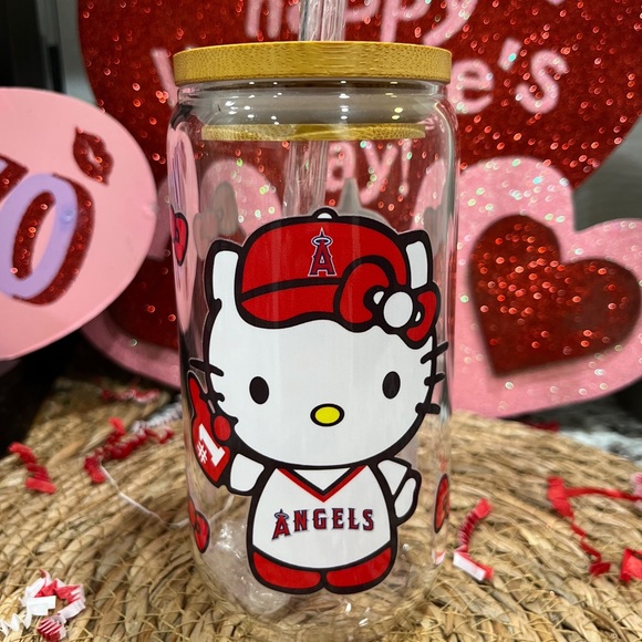 Gigikrafts.co Other - Hello kitty Glass cup